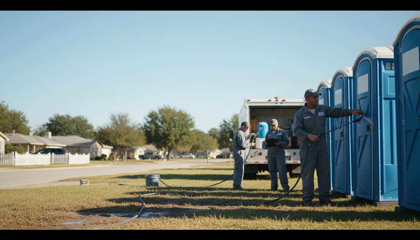 Long-Term Portable Toilet Rental in Strawberry Point, IA near me